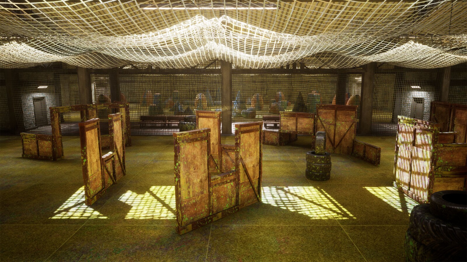 Modular Paintball Arena in Environments UE Marketplace